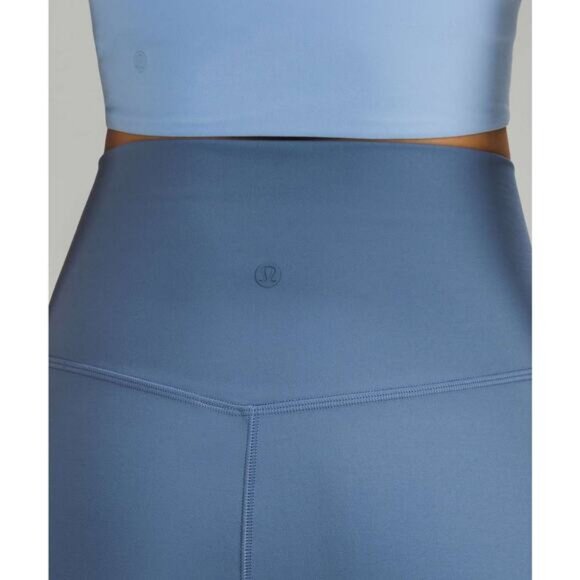 NWT LULULEMON Nulu Slim-Fit High-Rise Skirt Size 4 Oasis Blue - Picture 2 of 10